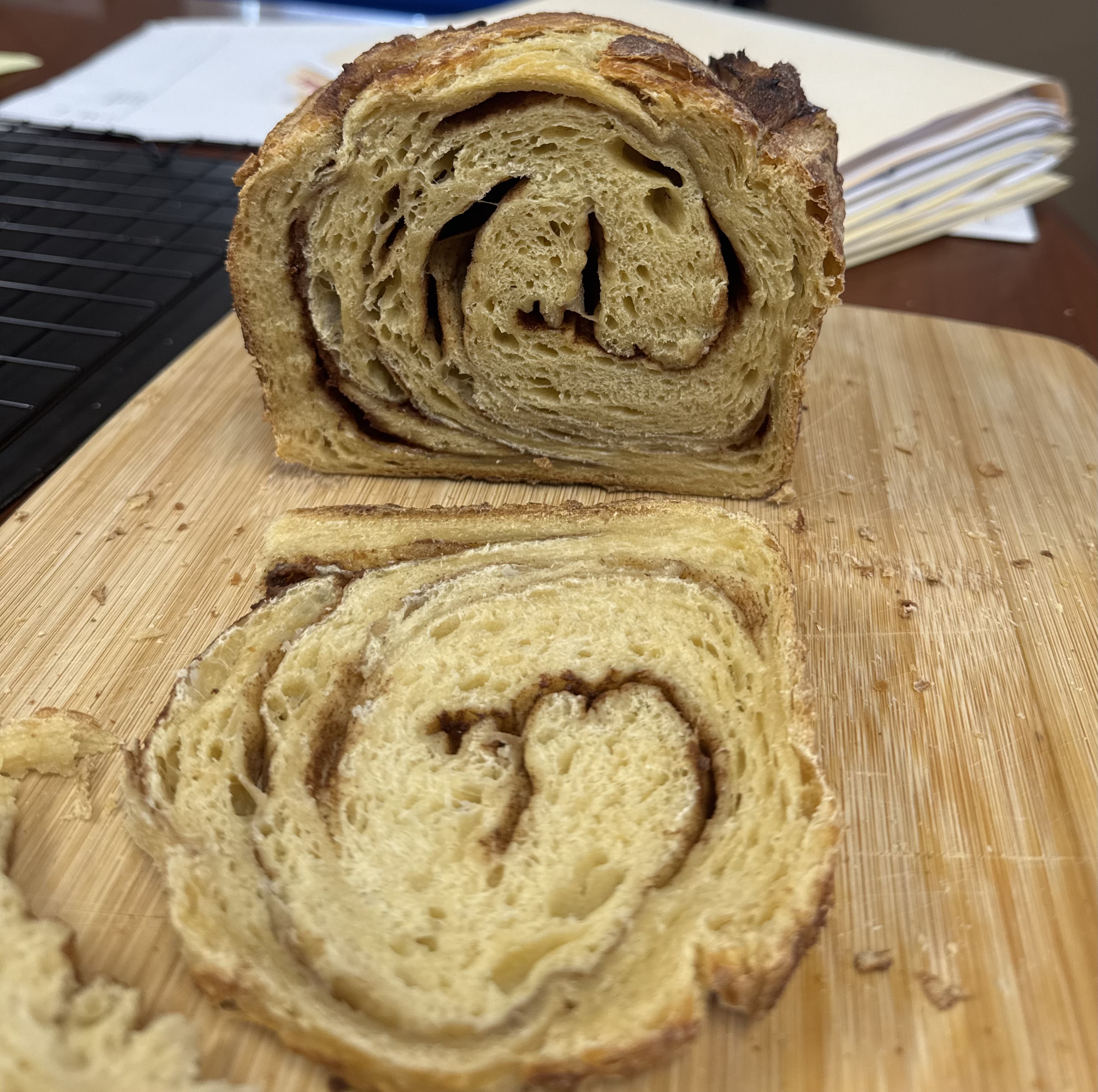 Pumpkin Cinnamon Swirl Loaf