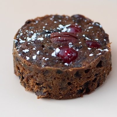  Dark Rum Fruitcake Pecan Nuts Half A Pound Mini Cake