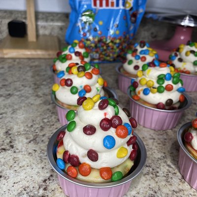 Mini M&M’s Cheesecake
