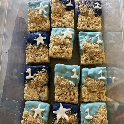Chocolate Covered Rice Krispie Treats