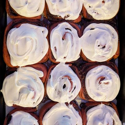 Red Velvet Cinnamon Rolls 