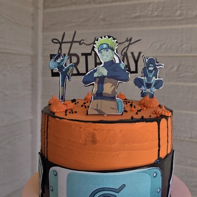 Naruto Cake (6"2 Layer)