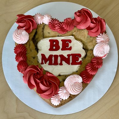 Heart Cookie Cake