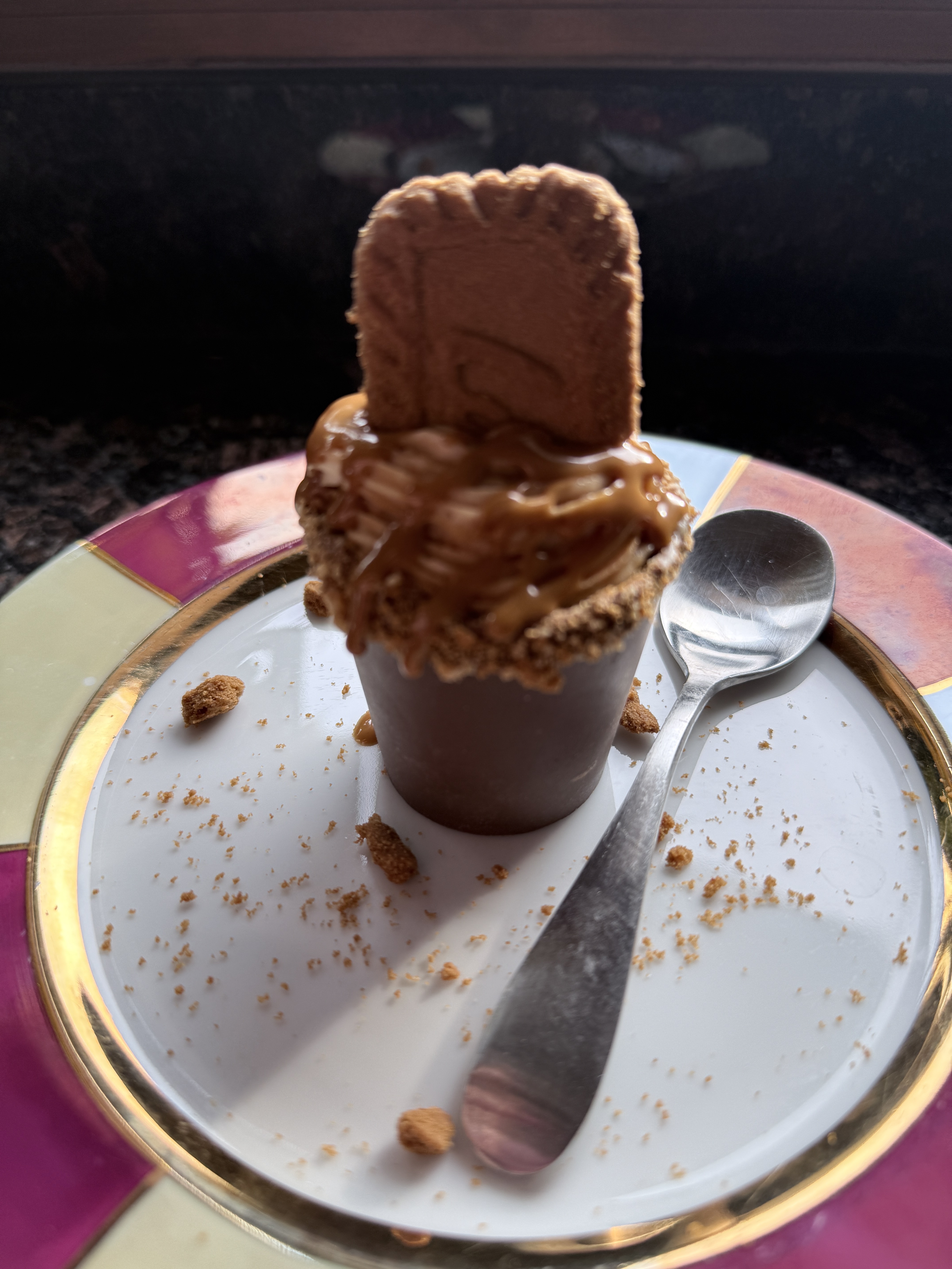 Cookie Butter Cheesecake Shooters