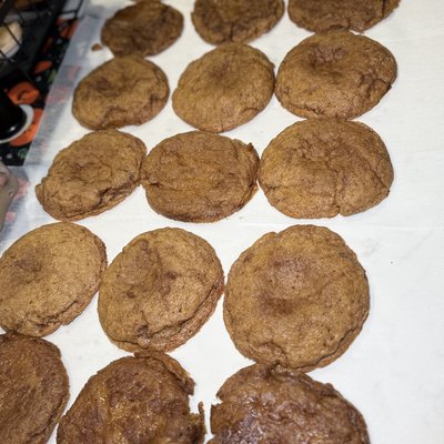 Pumpkin Snickerdoodle Cookie