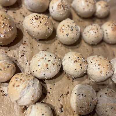 Sourdough Bagel Bites