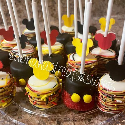 Themed Jumbo Dipped Marshmallows 