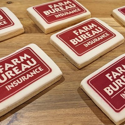 Custom Logo Cookies 