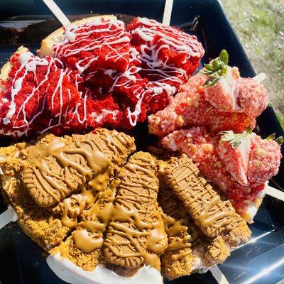 Dipped Cheesecake Sampler