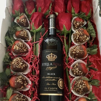 Valentines Strawberry Box 