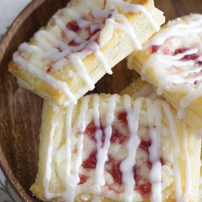 Strawberry Cream Cheese Danish