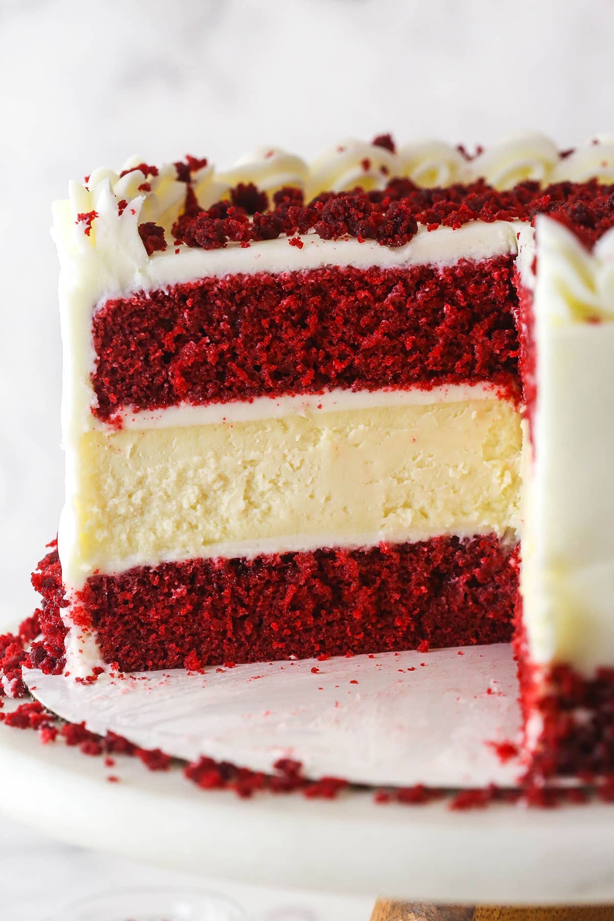 Red Velvet Cheesecake 8”
