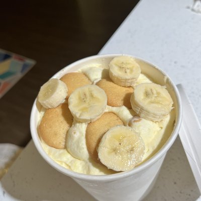 Large (32oz) Banana 🍌 Pudding Ice Cream 🍨 