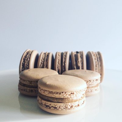 Chocolate Macarons With Swiss Chocolate Buttercream ( 30 pcs. )
