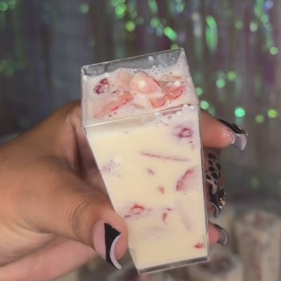 Fresas con Crema Shooters