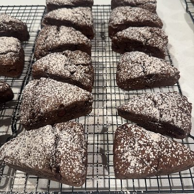 Chocolate Espresso Scones (6)