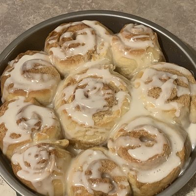 Sourdough Cinnamon Rolls