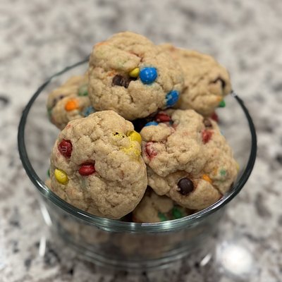 Dozen Sourdough M&M Cookies