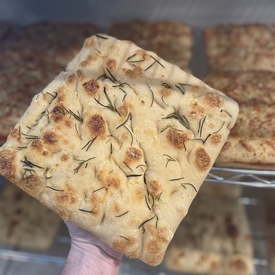 Rosemary Garlic Sourdough Focaccia 