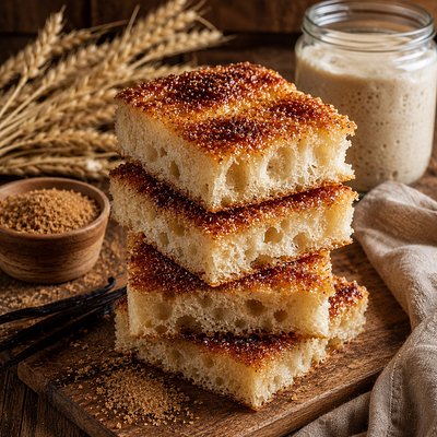 Brown Butter Brûlée Focaccia