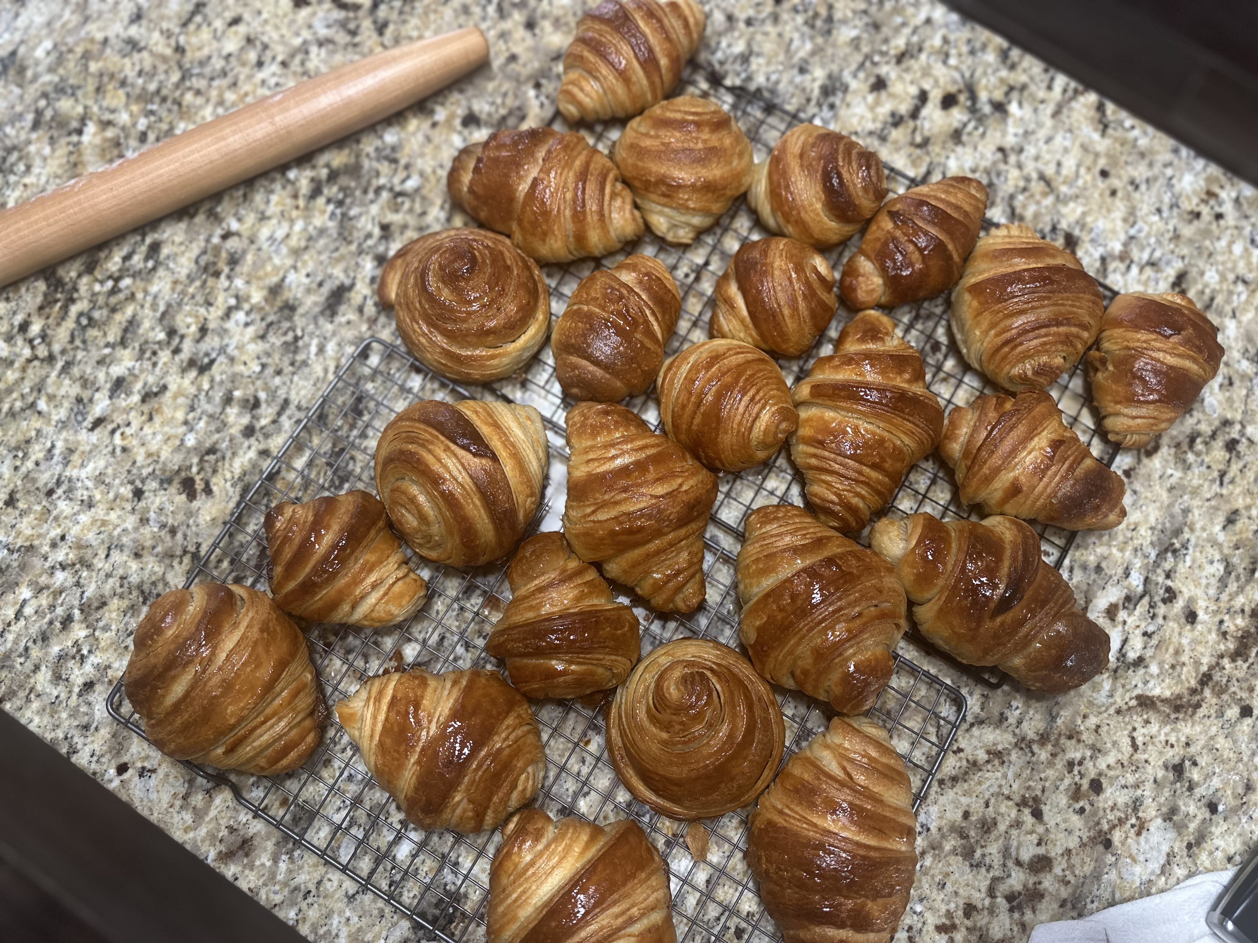 Sourdough Croissants 