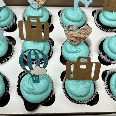 Custom Decorated Cupcakes