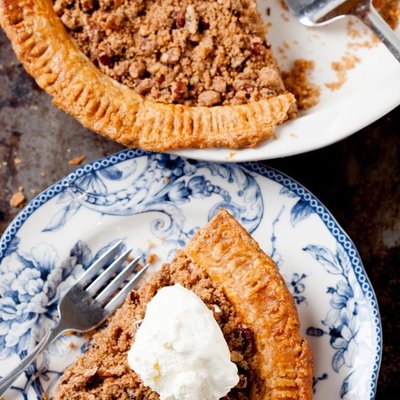 Sweet Potato Pecan Pie 