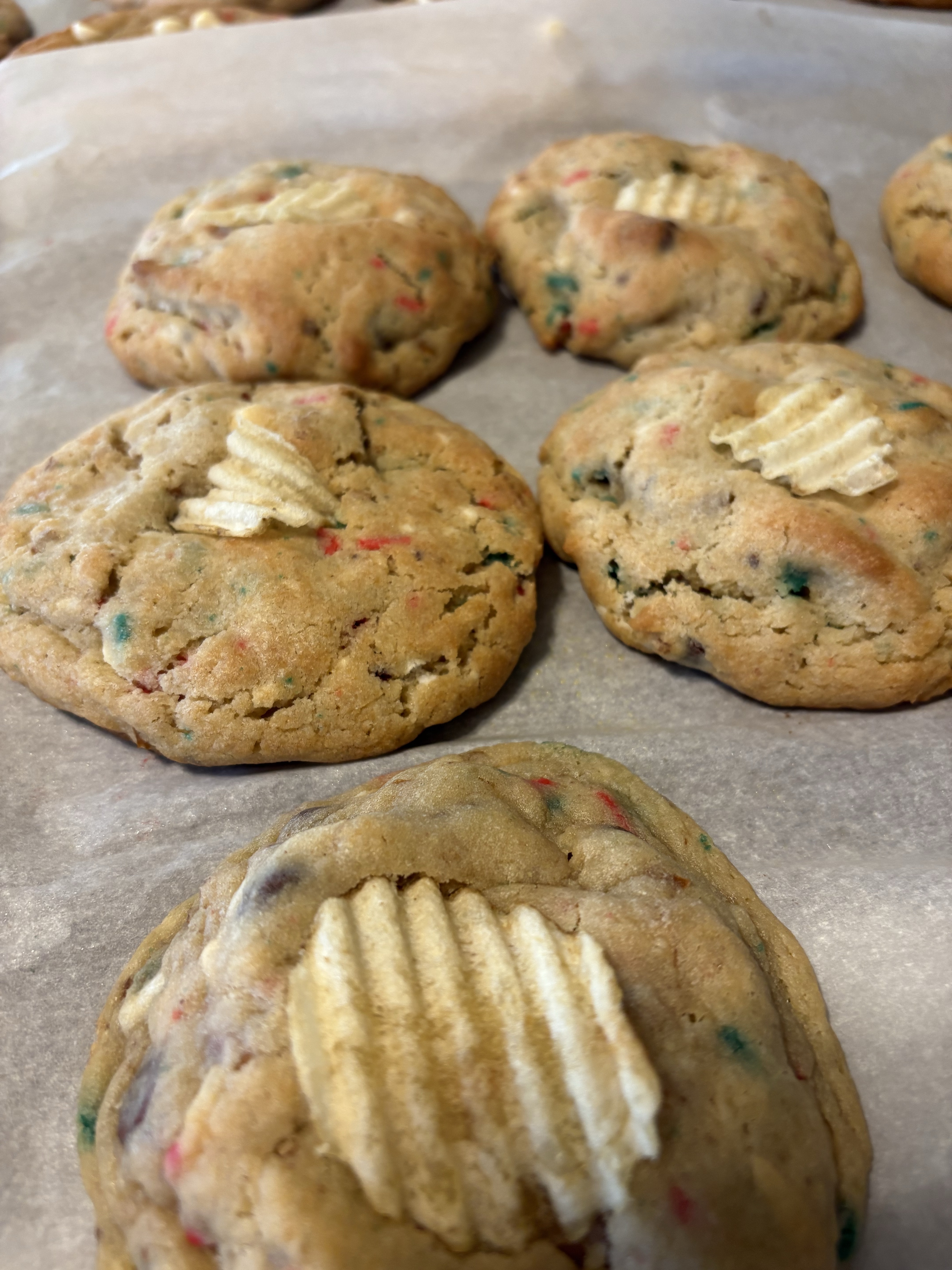 Christmas Kitchen Sink Cookie