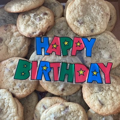 Chocolate Chip Cookie Box 