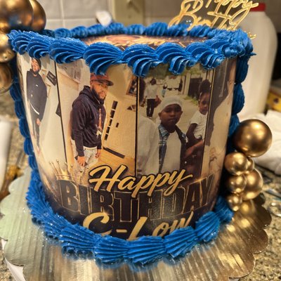 8” Tall Custom Cake – 3 Layers
