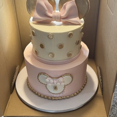 6”,8” 2 Tier Cake