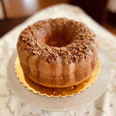 Legendary Rum Cake Naked