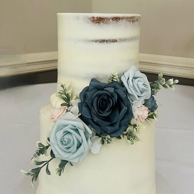 2 Tier Wedding Cakes 
