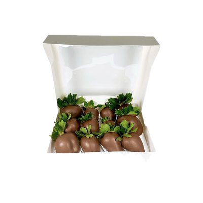 12 CT Dipped Strawberry Box