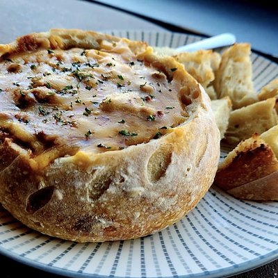 Sourdough bread bowl