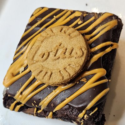 Cookie Butter Pumpkin Spice Brownies