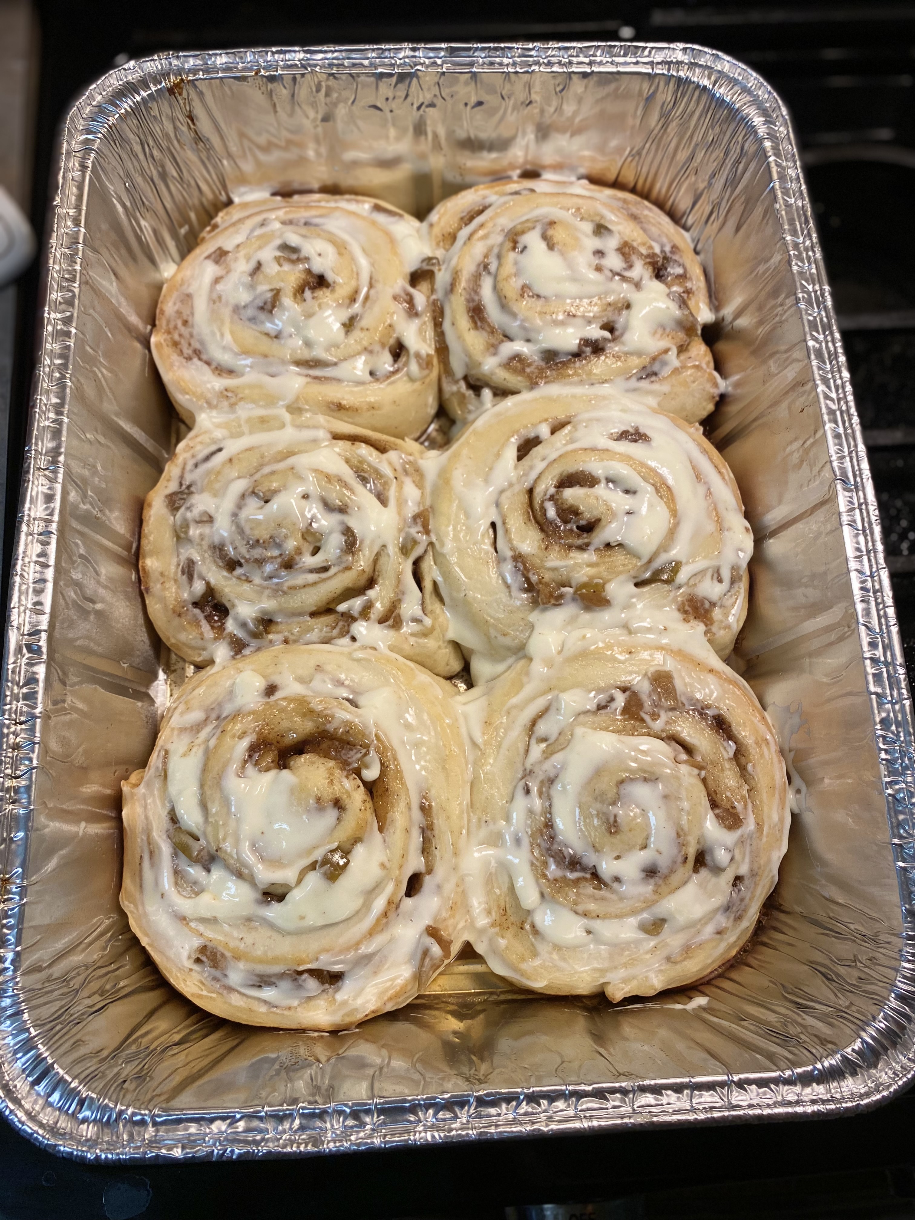 cinnamon rolls traditional 6 jumbo count