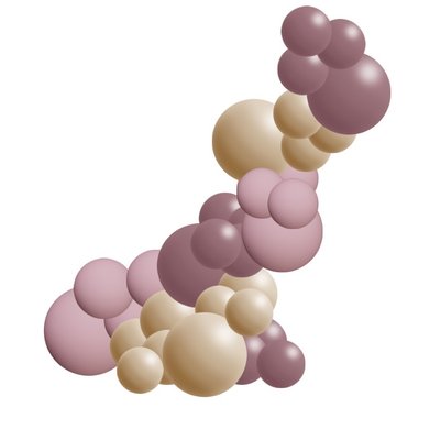 Organic Balloon Garland 