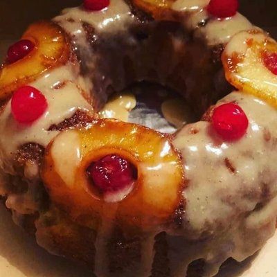 Pineapple Upside Down Poundcake 