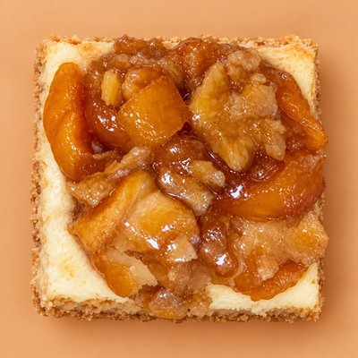 🍑 Peach Cobbler Cheesecake