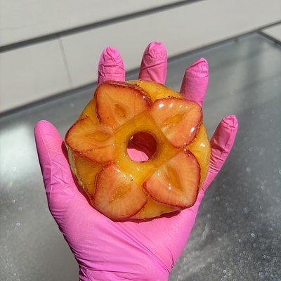 Pineapple Ring With Strawberry
