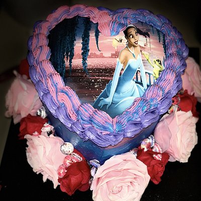 8 Inch Heart Cake