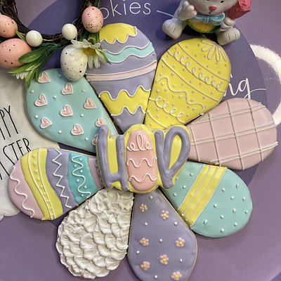 Easter Sugar Cookie Platters