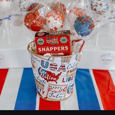 Firecracker Pop Rocks Cake Pop Bundle - 6 Pops & Snappers