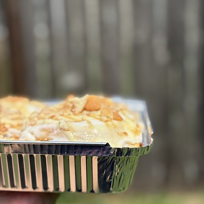 6 PK Caramel Banana Pudding Cinnamon Rolls