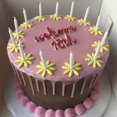 8 Inch Cake (serving 20-25)