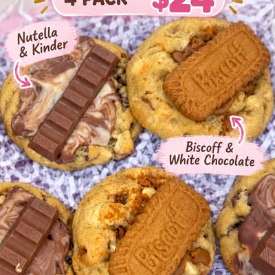 Loaded Cookies Pack Of 4