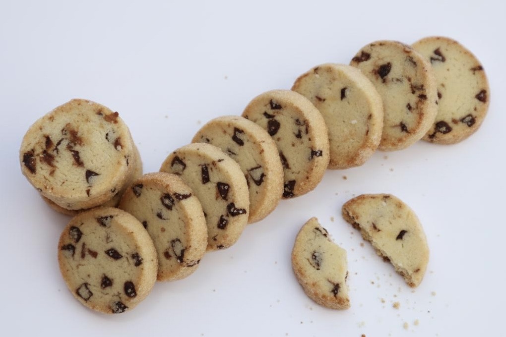 Cherry Sablé Cookies 