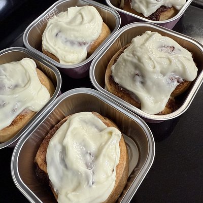 Cinnamon Rolls (with Cream Cheese Icing)