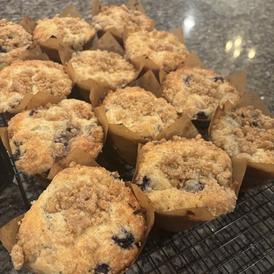 Blueberry Cheesecake Muffins